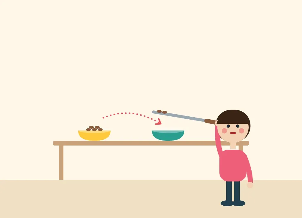 Illustration: Beans on a Knife