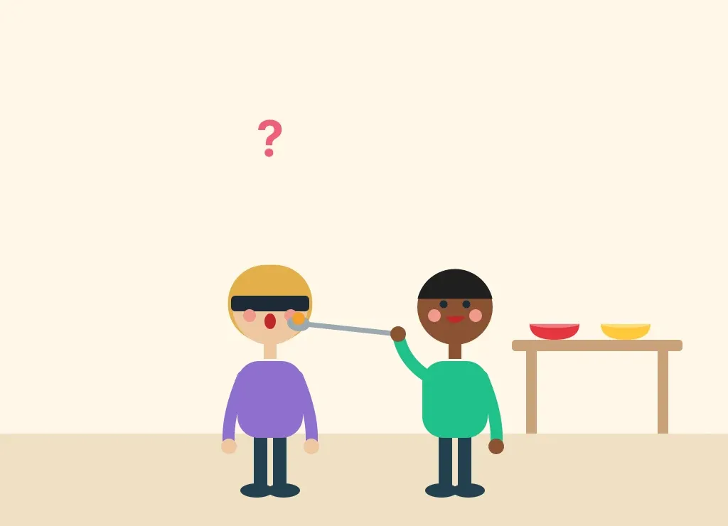 Illustration: Blind Food Guessing