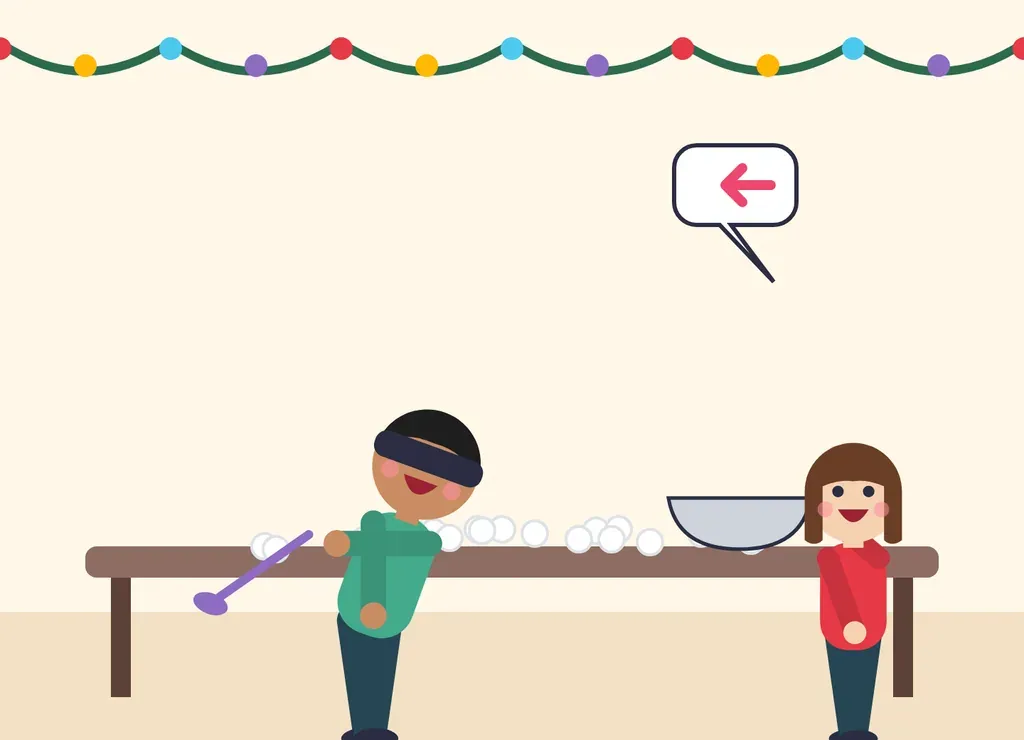 Illustration: Blindfolded Cotton Wool Spoon
