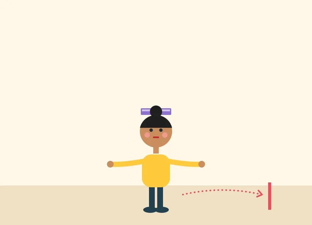 Illustration: Book on Head