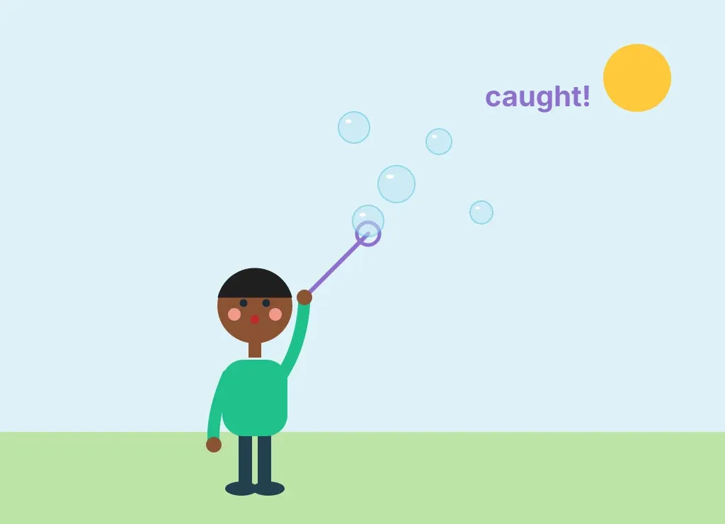 Illustration: Bubble Catch