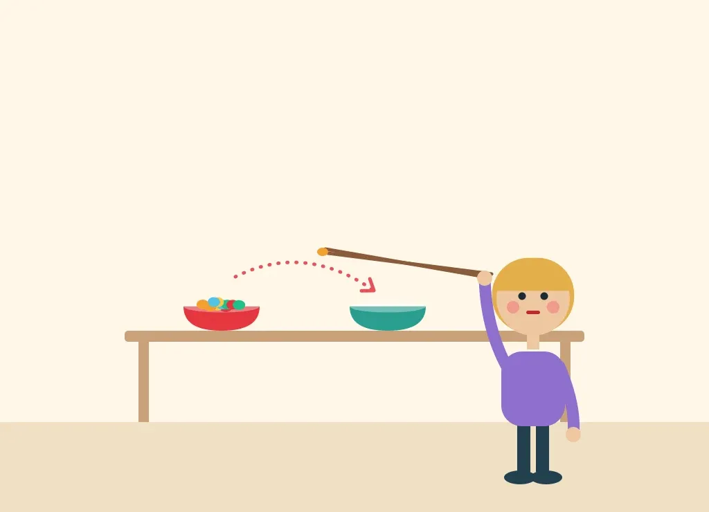 Illustration: Chopstick Pickup