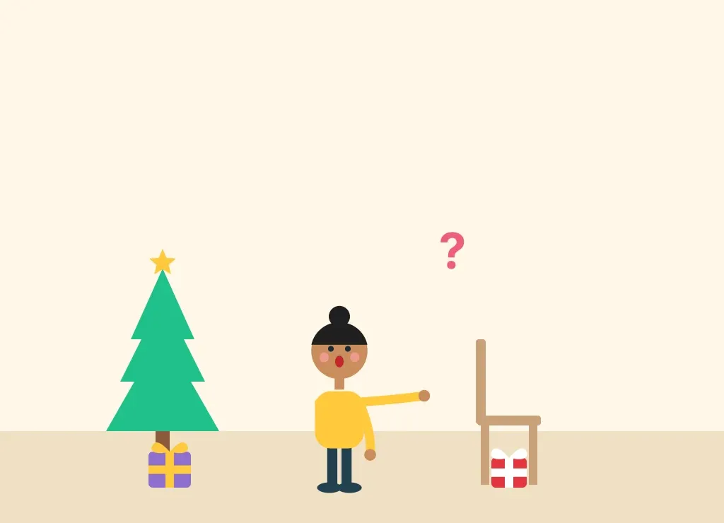 Illustration: Christmas Scavenger Hunt