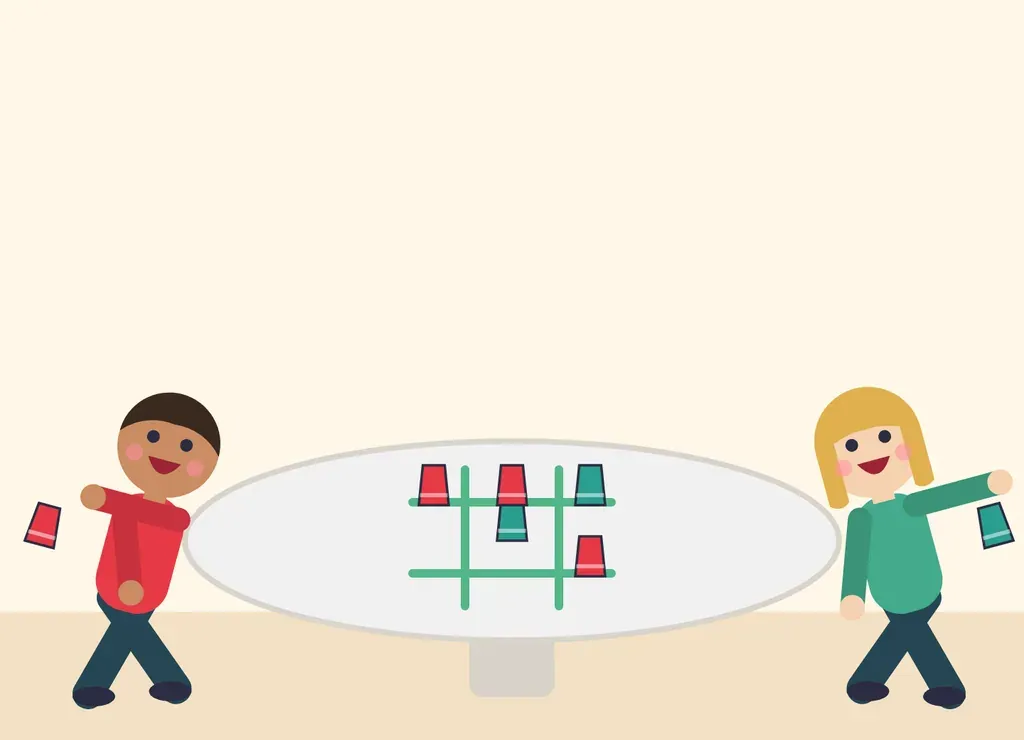 Illustration: Cup Noughts and Crosses