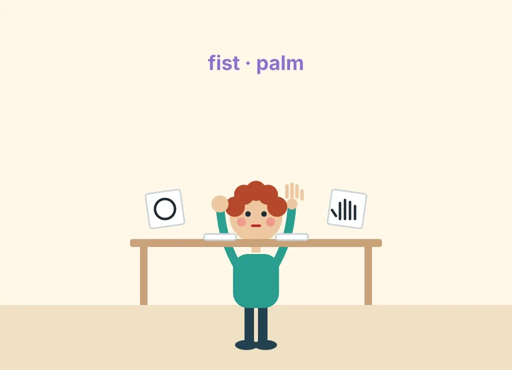 Illustration: Fist or Palm