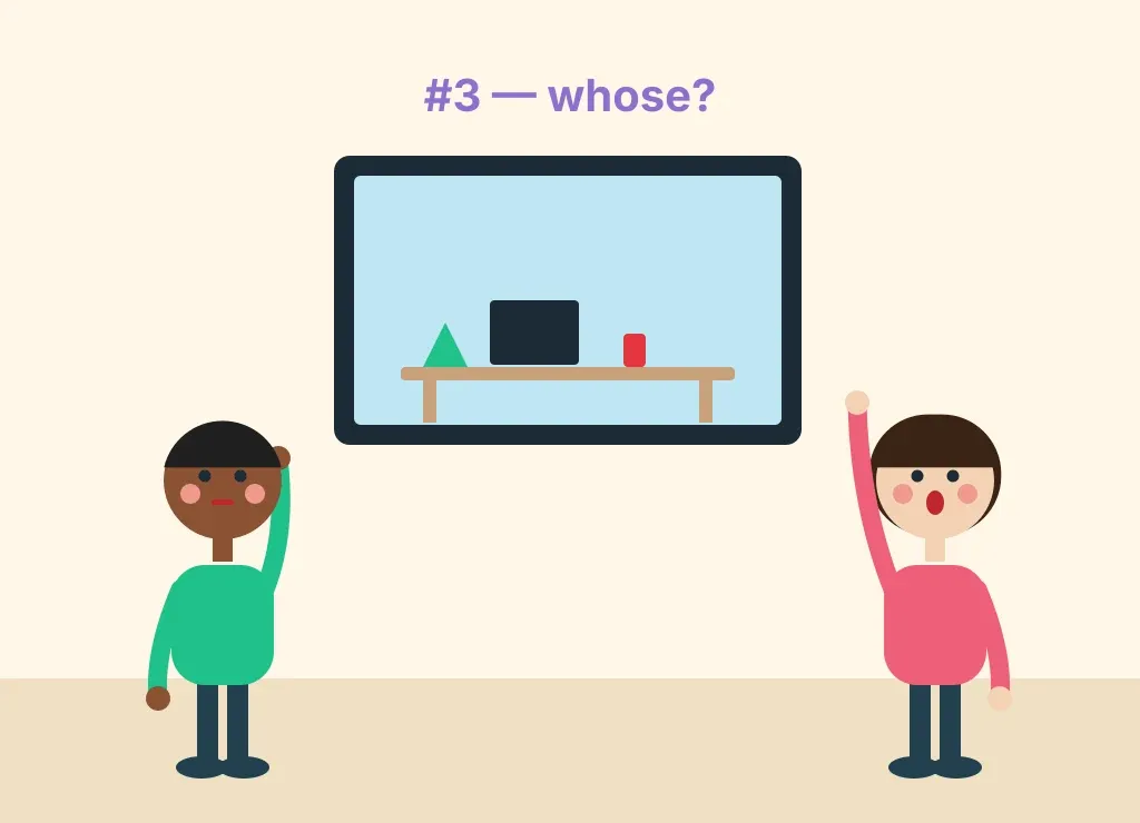 Illustration: Guess Whose Workspace