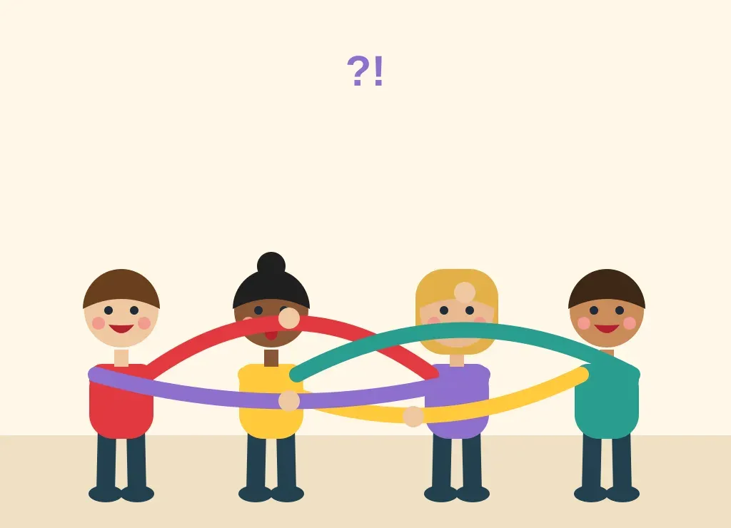 Illustration: Human Knot
