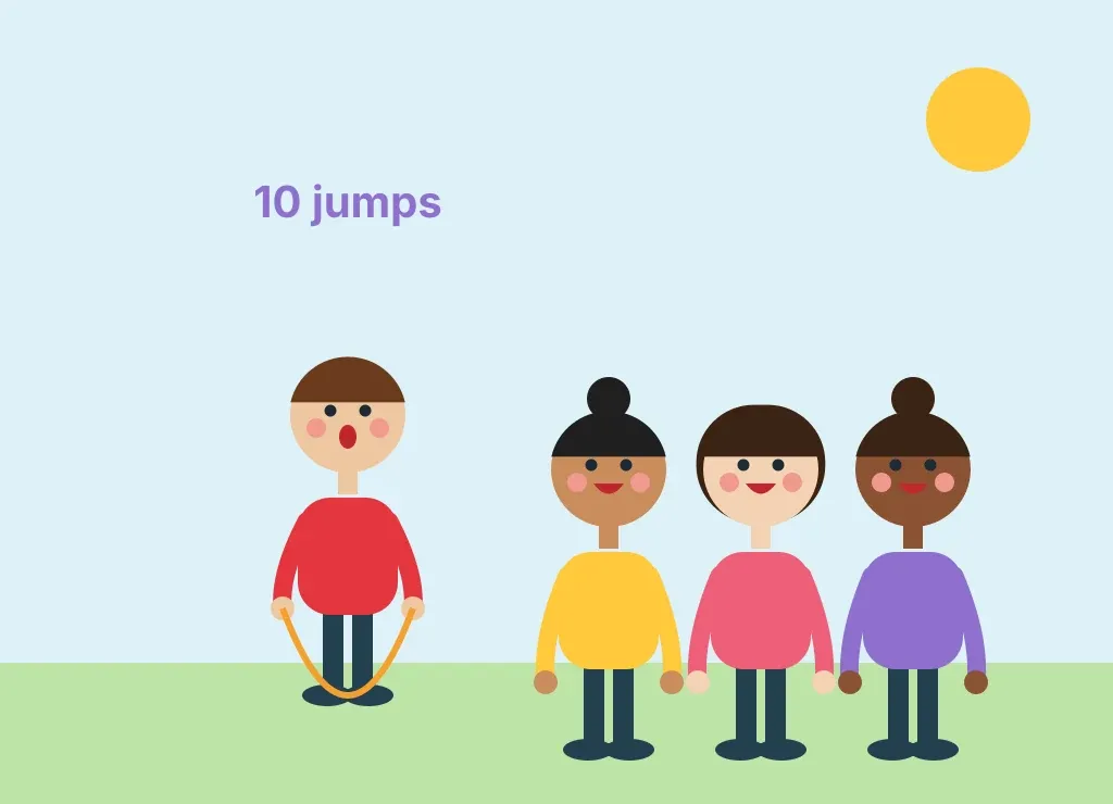 Illustration: Jump Rope Line