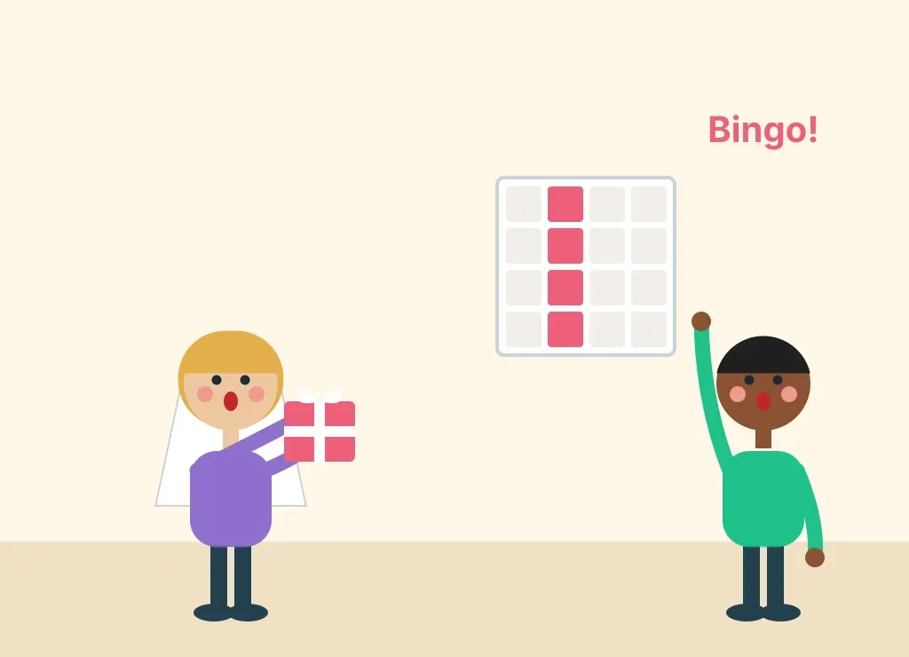 Illustration: Lingerie Shower Bingo
