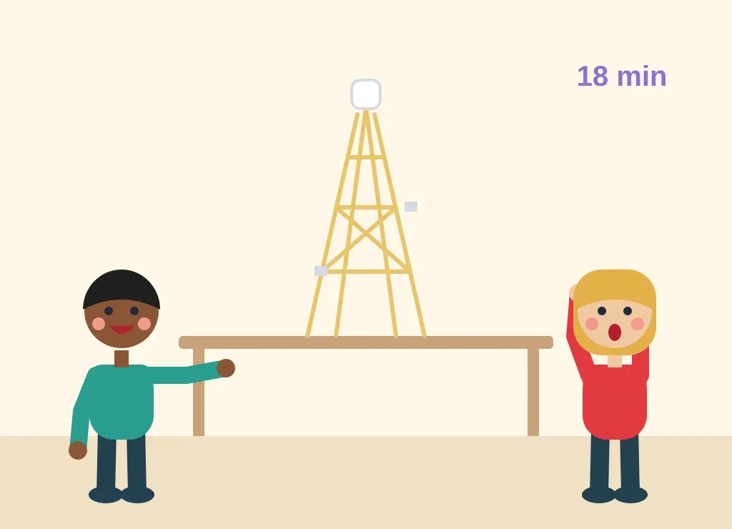 Illustration: Marshmallow Challenge