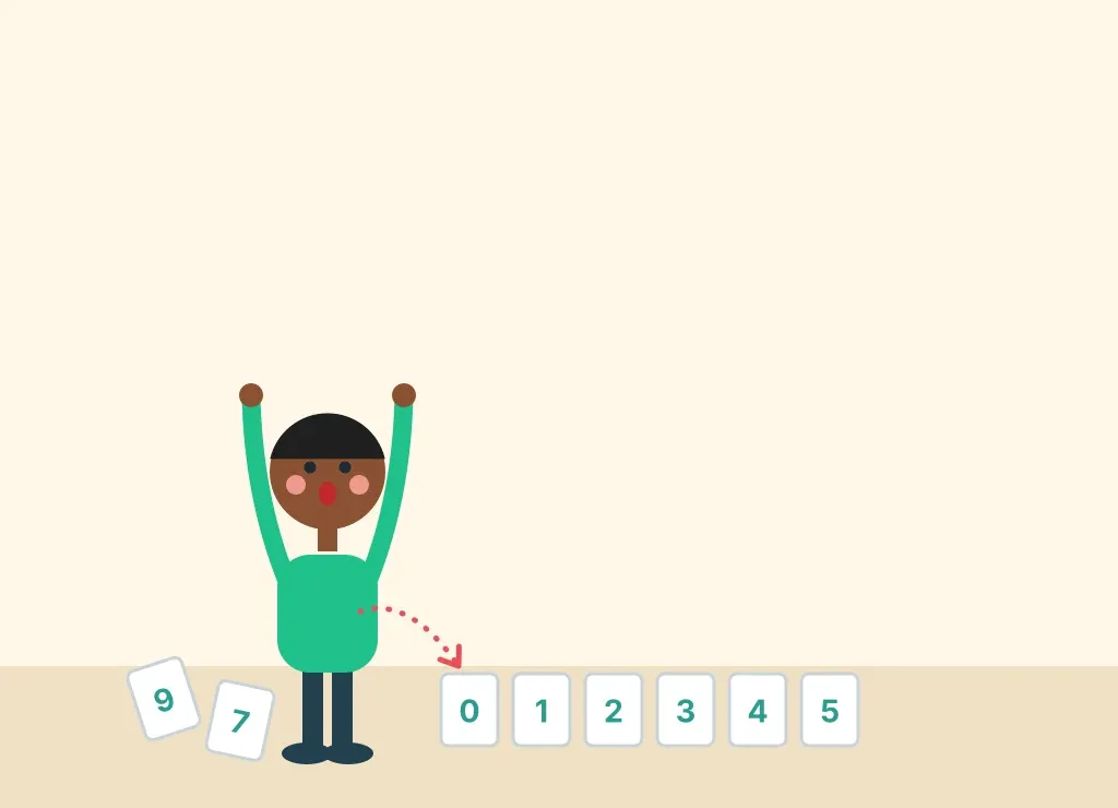 Illustration: Numbers in Order