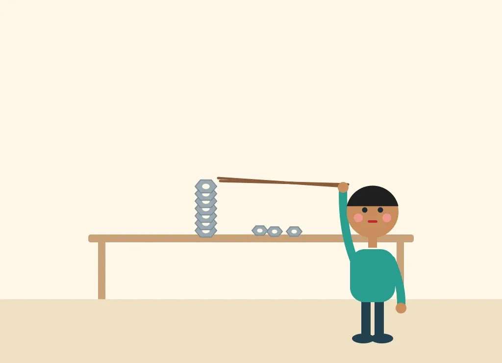 Illustration: Nut Stacker
