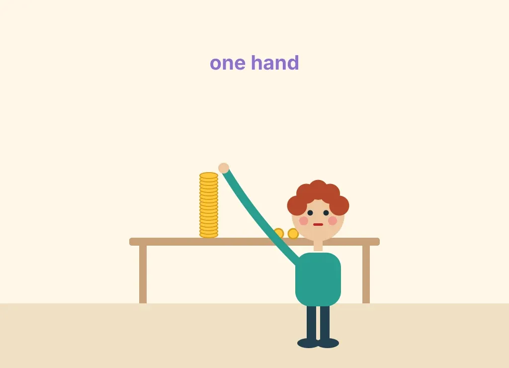 Illustration: One-Handed Tower