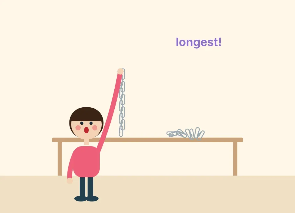 Illustration: Paperclip Chain