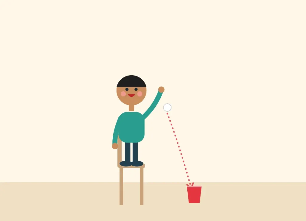 Illustration: Ping Pong Drop