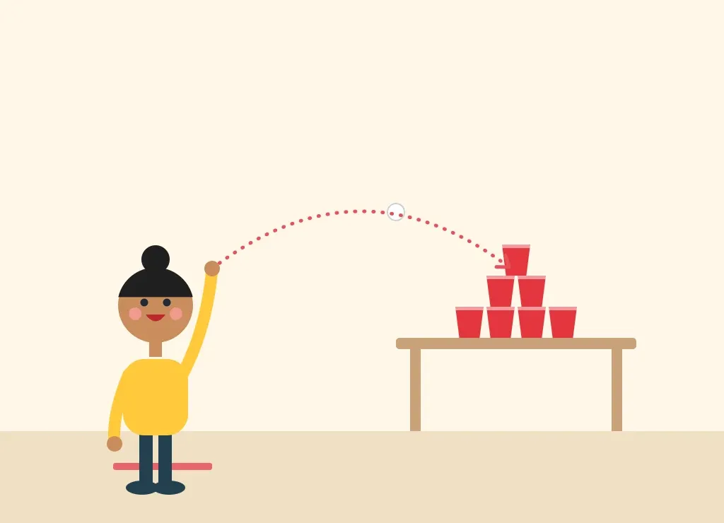 Illustration: Pyramid Pong