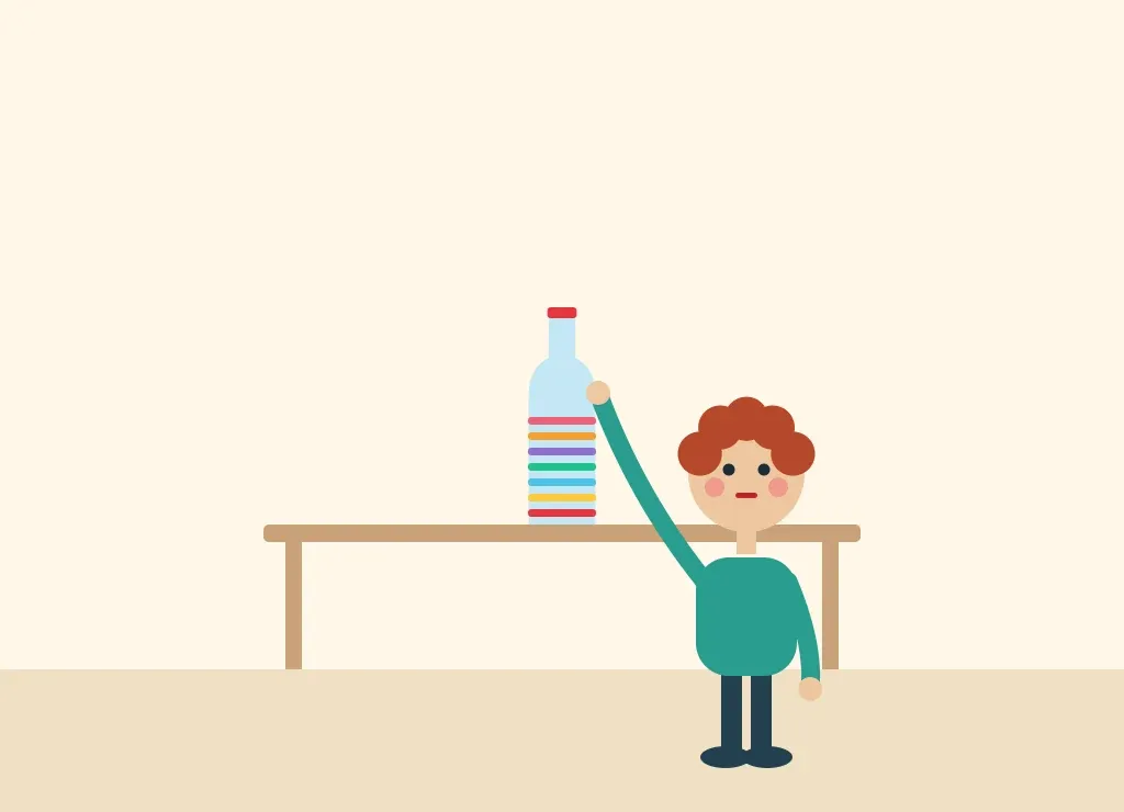Illustration: Rubber Band Stack
