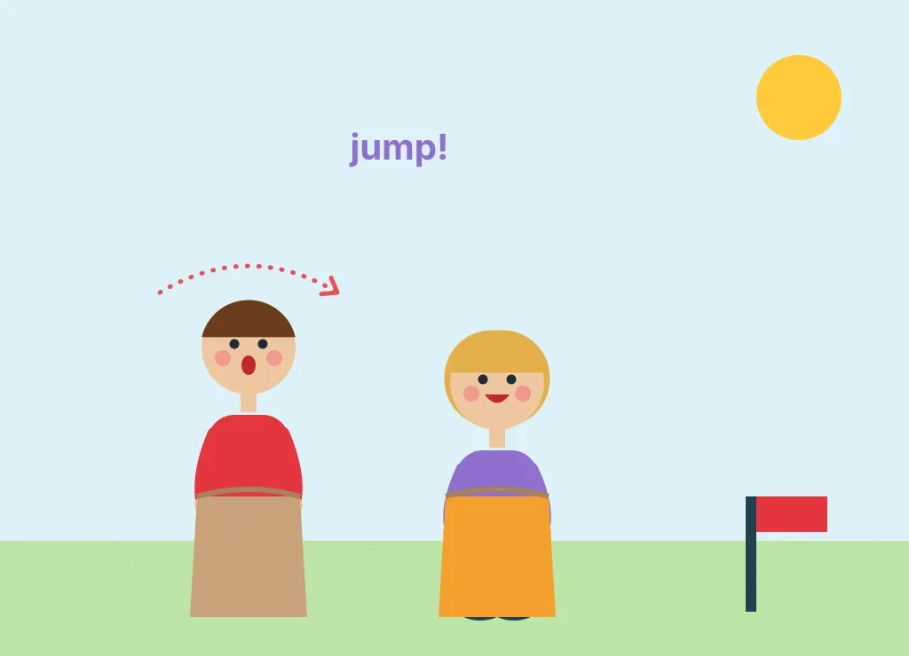 Illustration: Sack Race