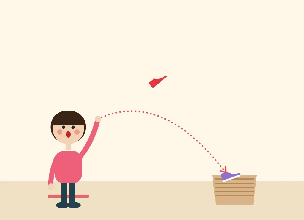 Illustration: Shoe Toss