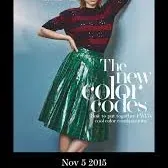 The Edit magazine cover from 5 November 2015: "The new color codes"
