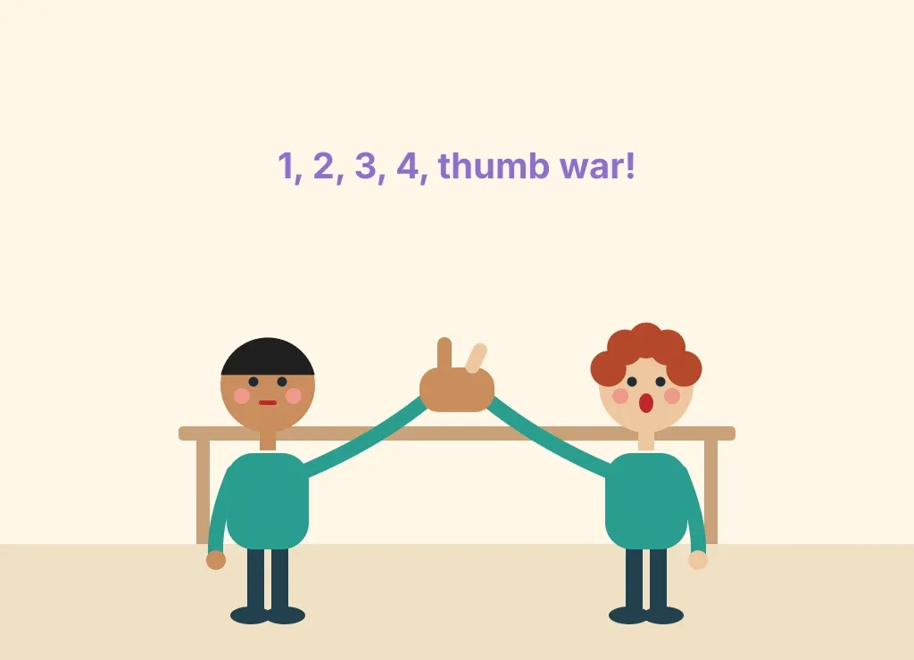 Illustration: Thumb Wrestling Tournament