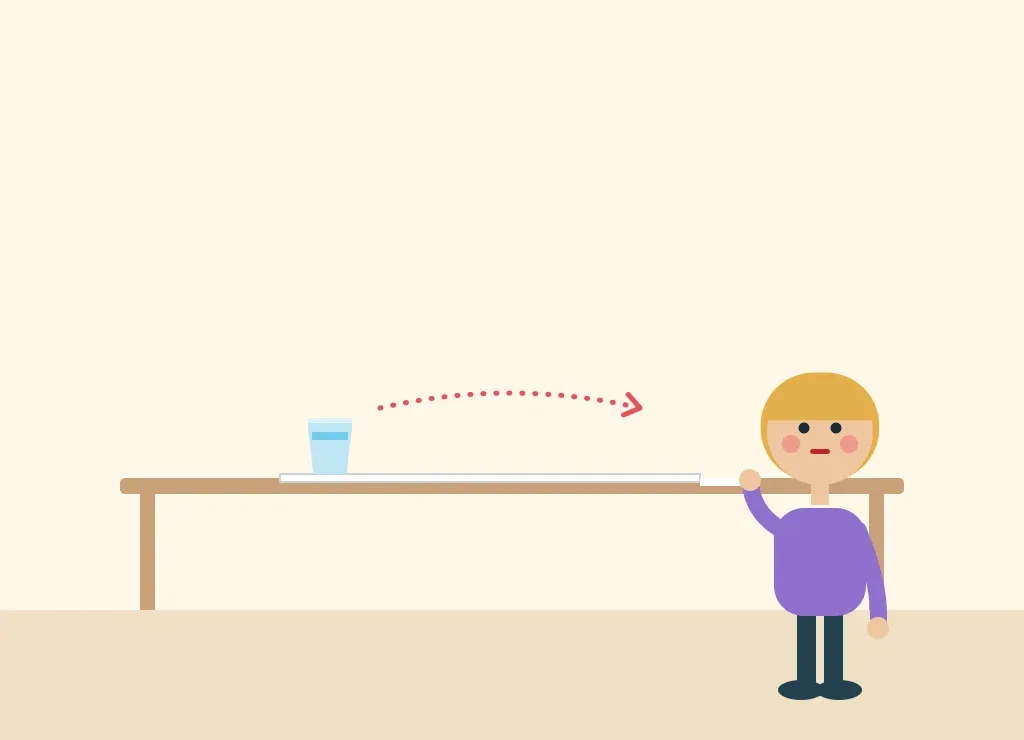 Illustration: Toilet Paper Cup Pull