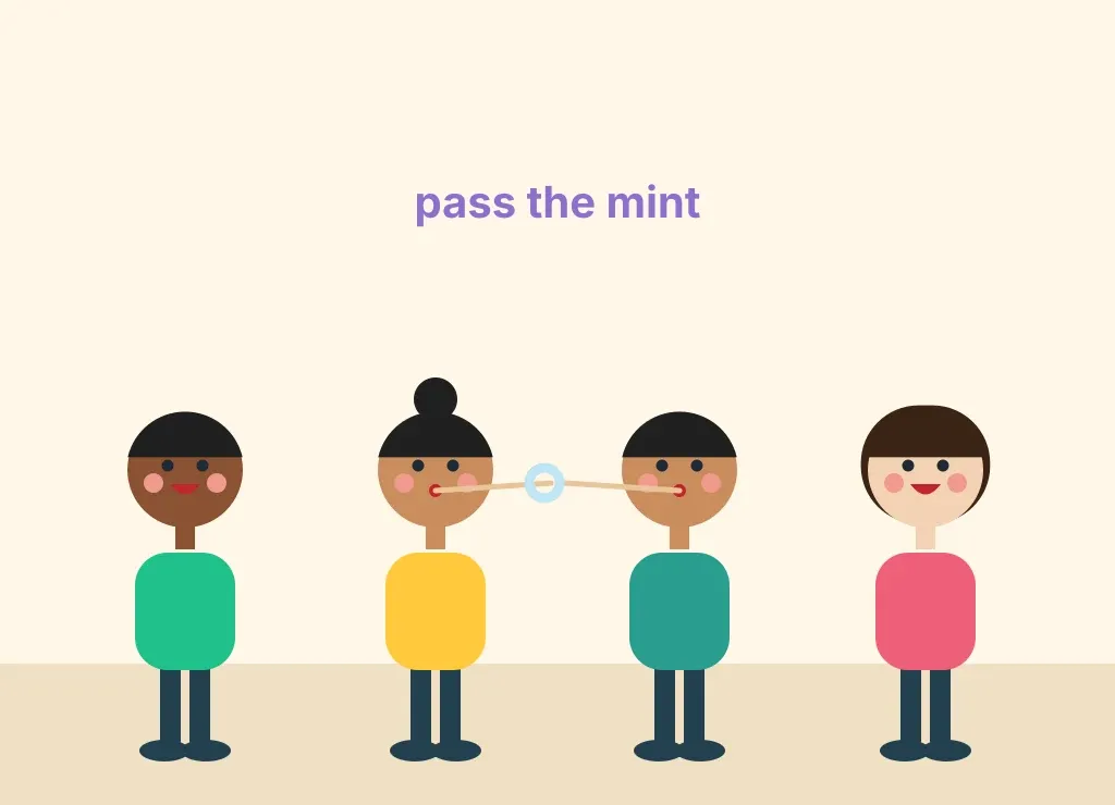 Illustration: Toothpick Mint Relay