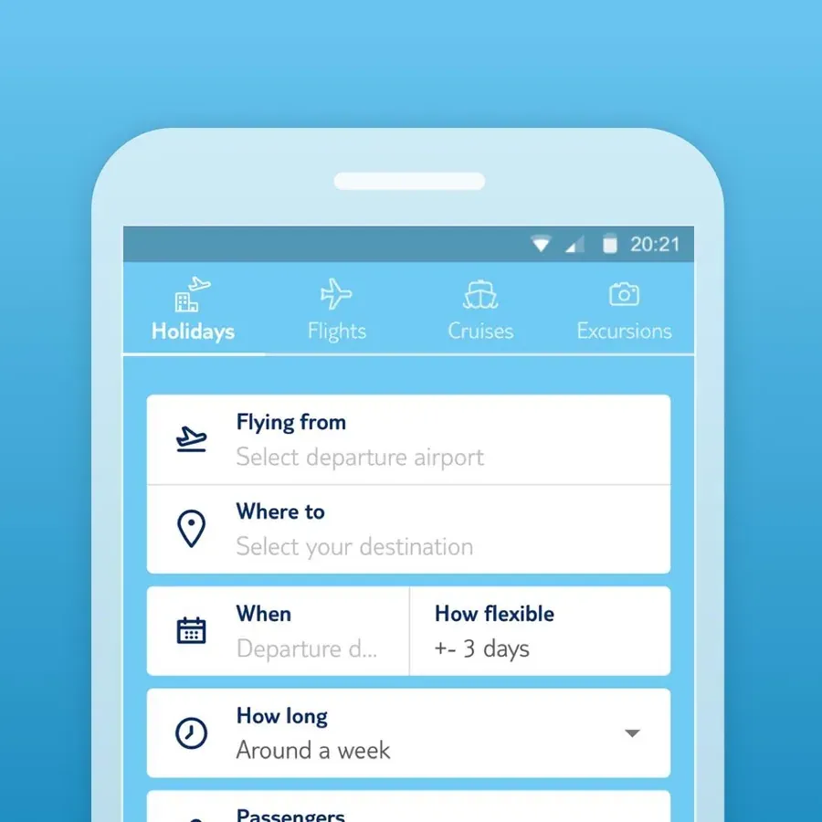 TUI Android app on Google Play