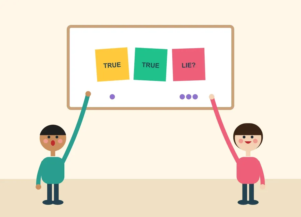Illustration: Two Truths and a Lie