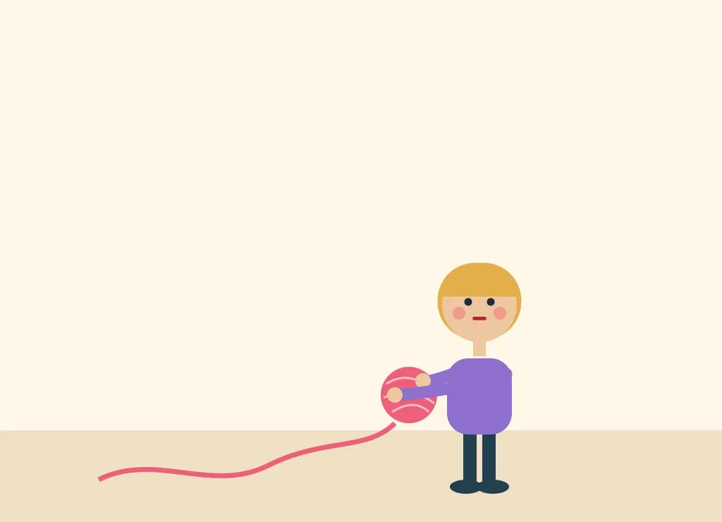 Illustration: Yarn Ball Wind